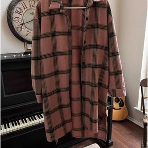 Wild Fable flannel Shacket Size L